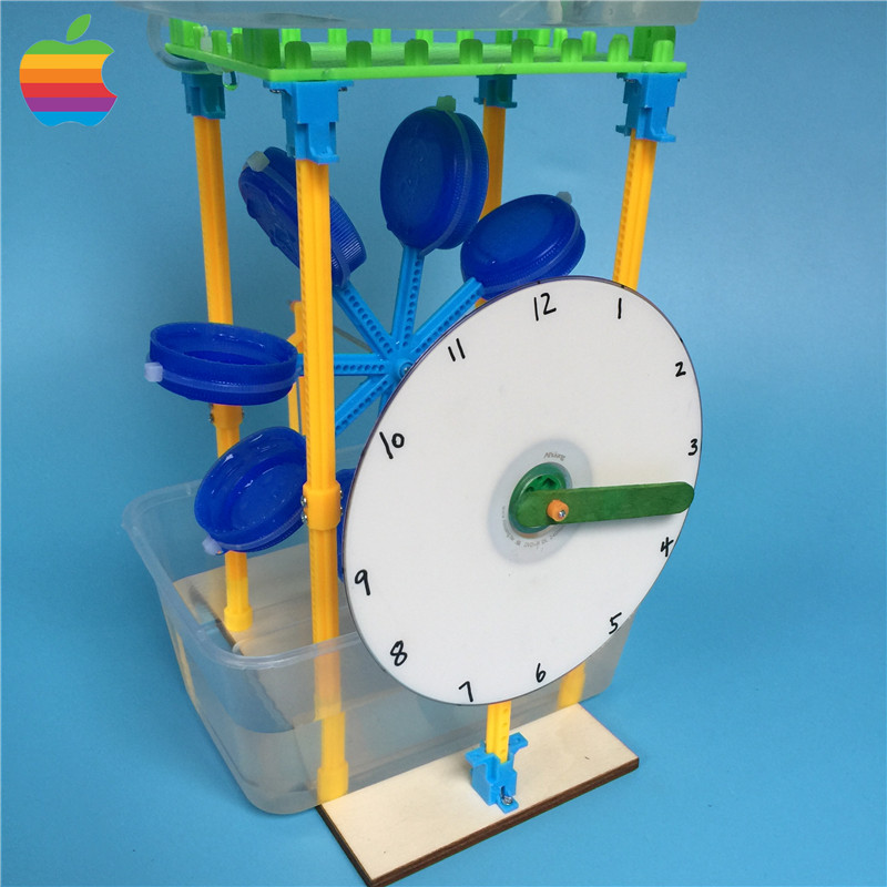 diy滴水小时时钟水钟模型科技制作小发明环保科学实验