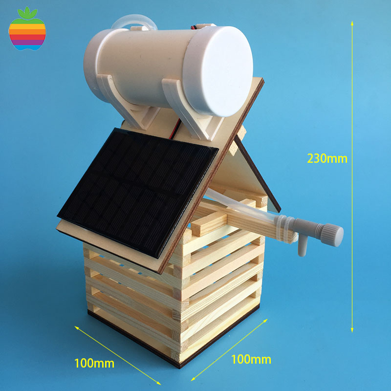 diy太阳能热水器科技节作品科技制作小发明环保手工