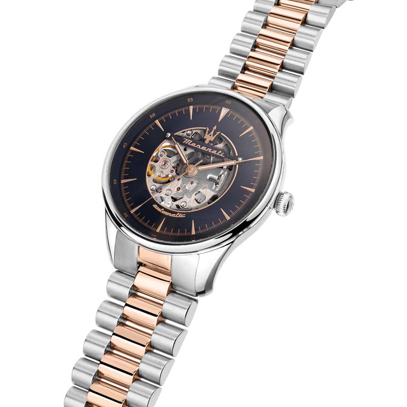 玛莎拉蒂男士机械机械手手表高级tradizione传统系列系列机欧美腕表