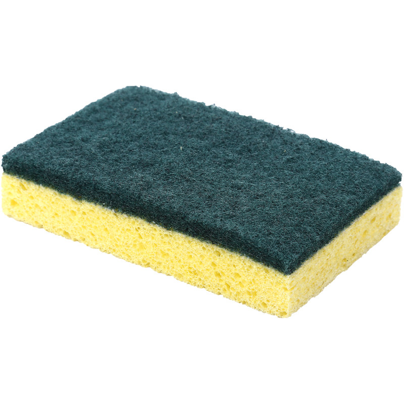 木浆棉百洁布刷碗海绵擦布家用厨房吸水不沾油洗锅洗碗巾神器抹布