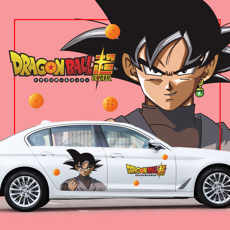 七龙珠孙悟空车贴贝吉塔赛亚装饰动漫汽车车身防水汽车装饰贴