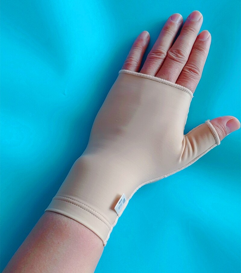 弹力手套手掌小孩术后加压压力绷带受伤儿童烧烫伤手腕疤痕弹力套
