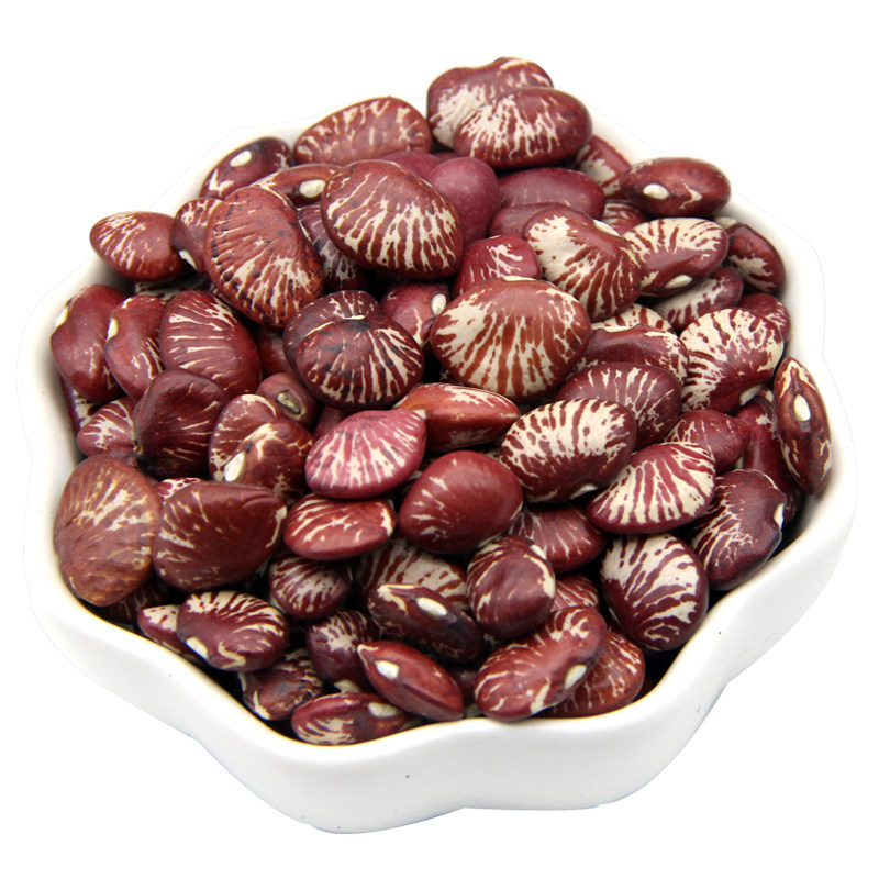 斑马豆云豆扁豆东北饭豆农家五谷杂粮饭豆荷包豆500g包邮