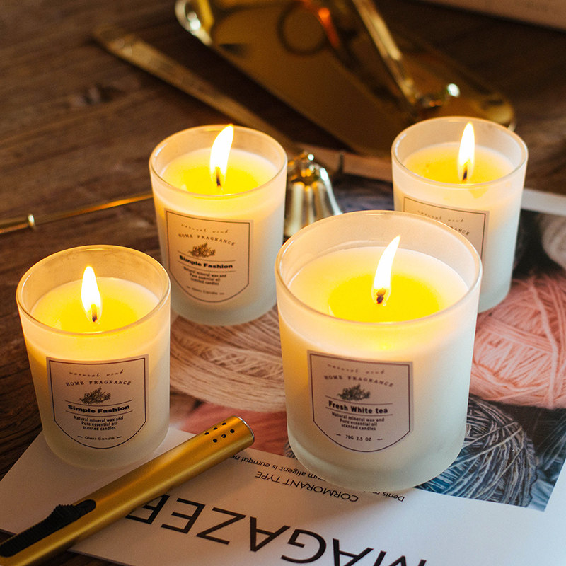 香薰蜡烛香氛杯礼盒熏香安神神助伴手礼品订制香薰蜡烛