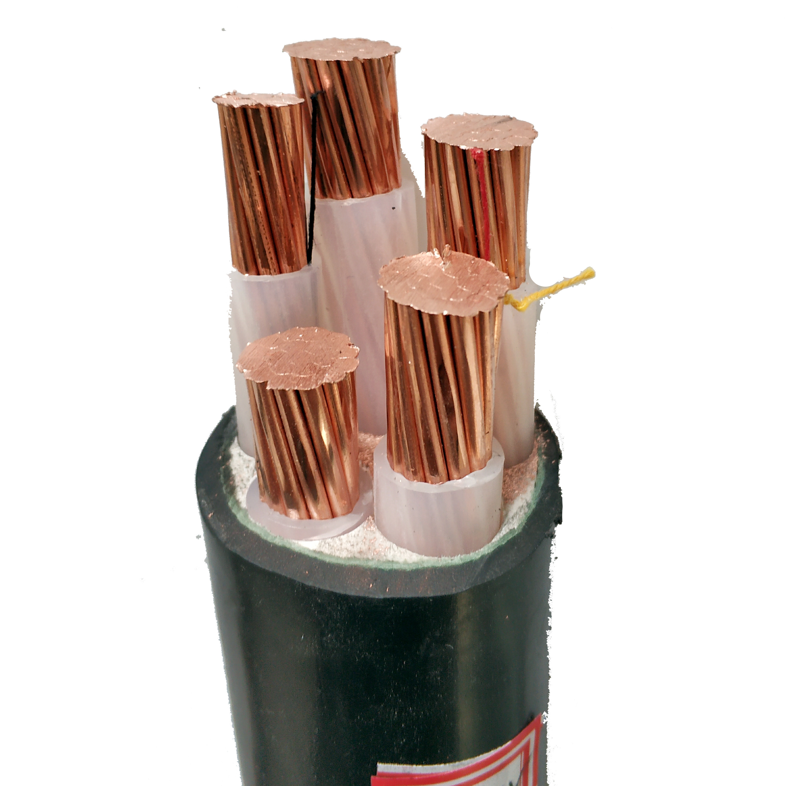 yjv国标电力电缆四芯240平方铜芯电缆缆线护套线