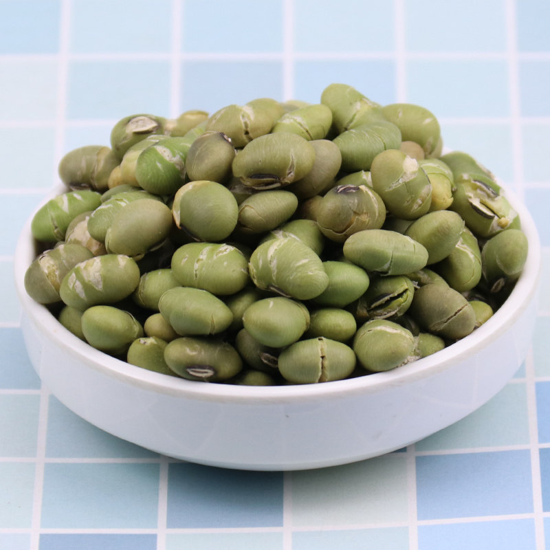 农家干炒青豆熟即食青毛豆250gx2休闲零食炒货豆类制品