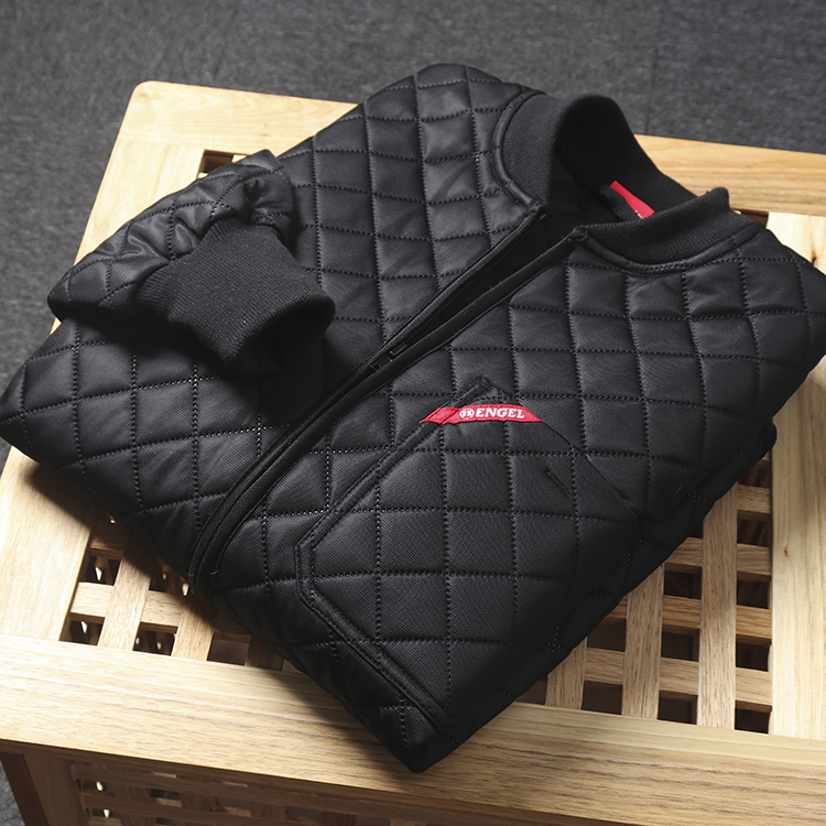 有大码！腔调款！外贸男装剪标尾货秋冬菱形格子棉衣宽松棉服外套