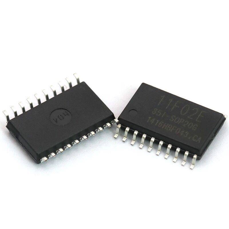 单片机stc11f02e-35i-sop20g芯片icstc11f02e微处理器