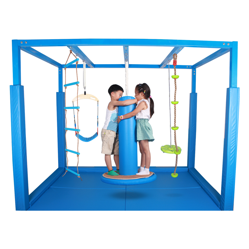 幼儿园悬吊秋千悬挂吊缆网缆儿童感统训练训练器感统训练器材