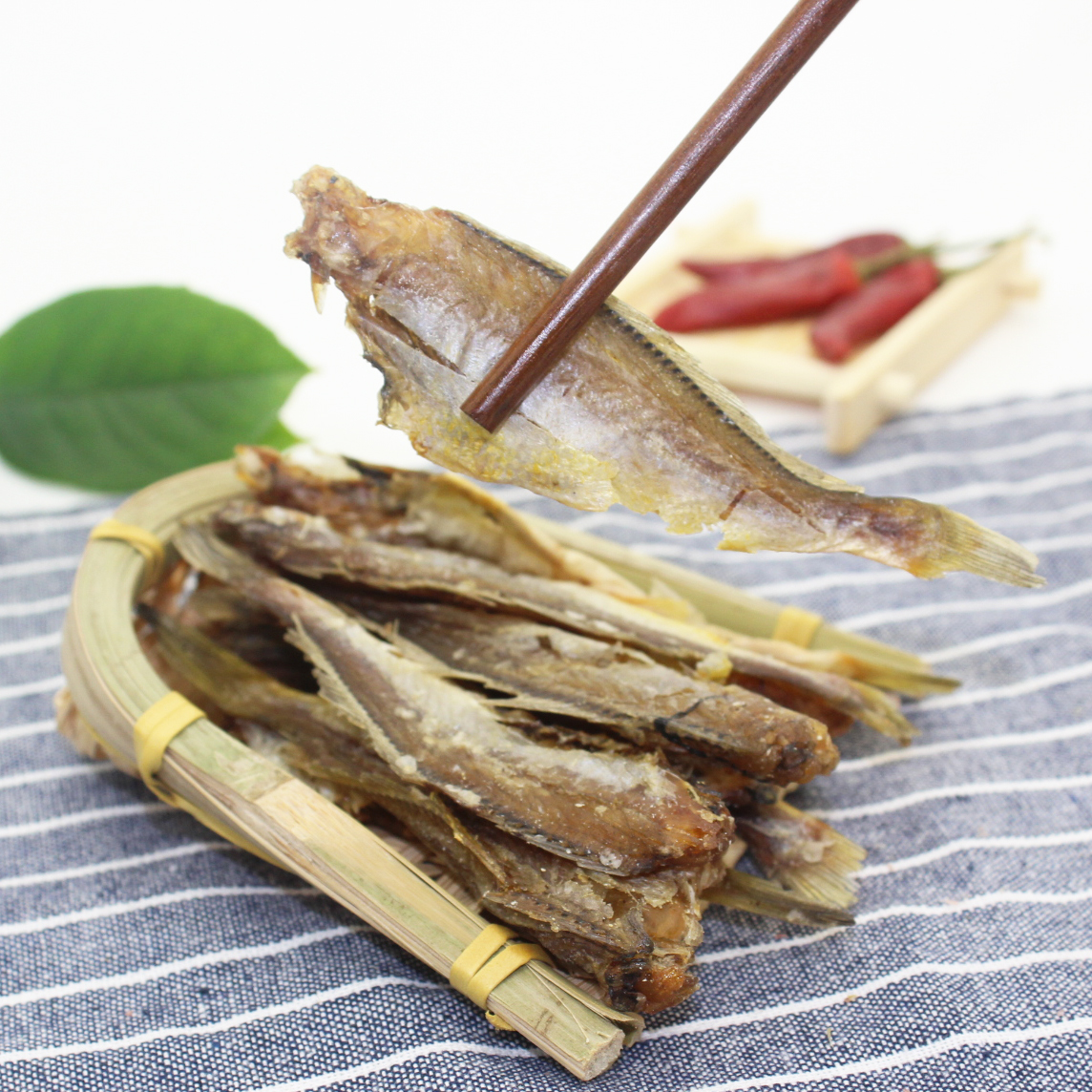 黄鱼香酥小黄黄花鱼即食干货小吃200g海鲜休闲即食鱼零食