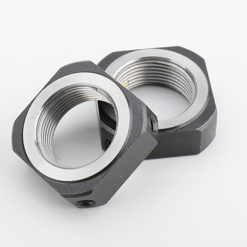 滚珠丝杆锁紧螺母径向止退防松方形防滑螺帽m12m15m20m25x1.0 1.