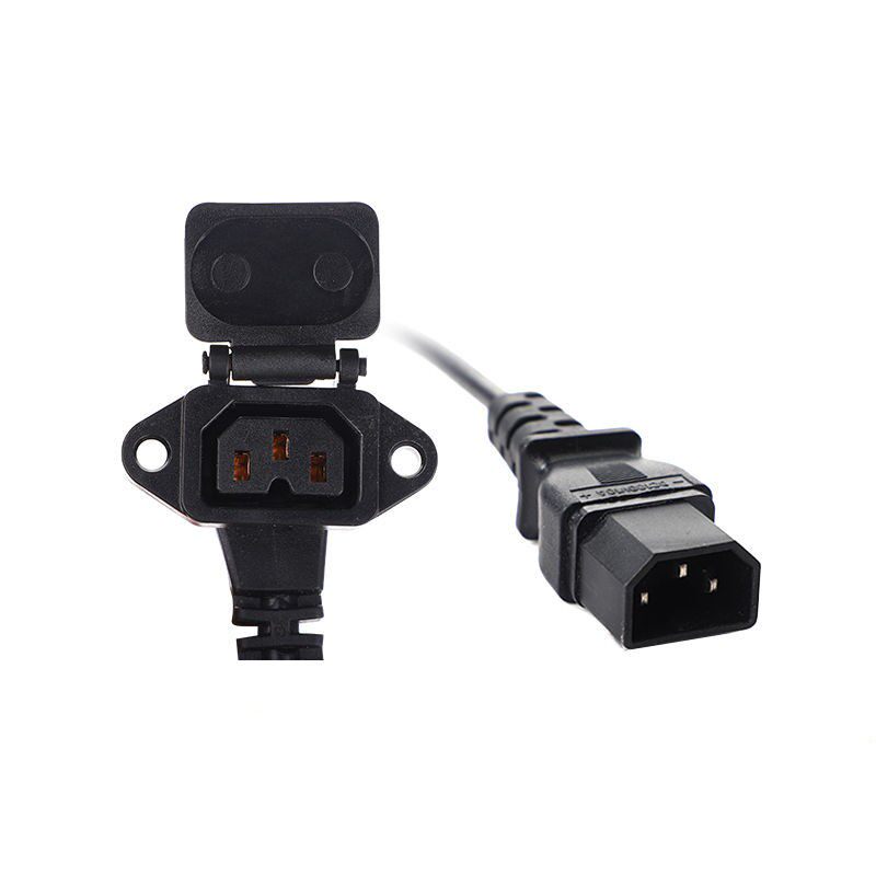 充电爱玛小刀国标电动车充电器口公母头插头高层电动车线类