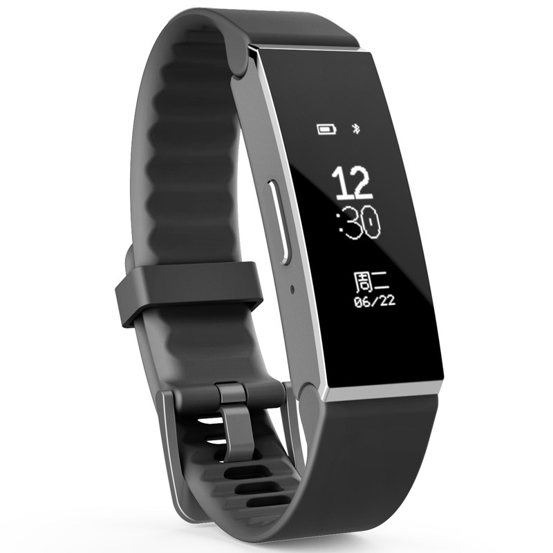 clingband实时心率智能手环防水计步器触摸屏运动手环闹钟安卓