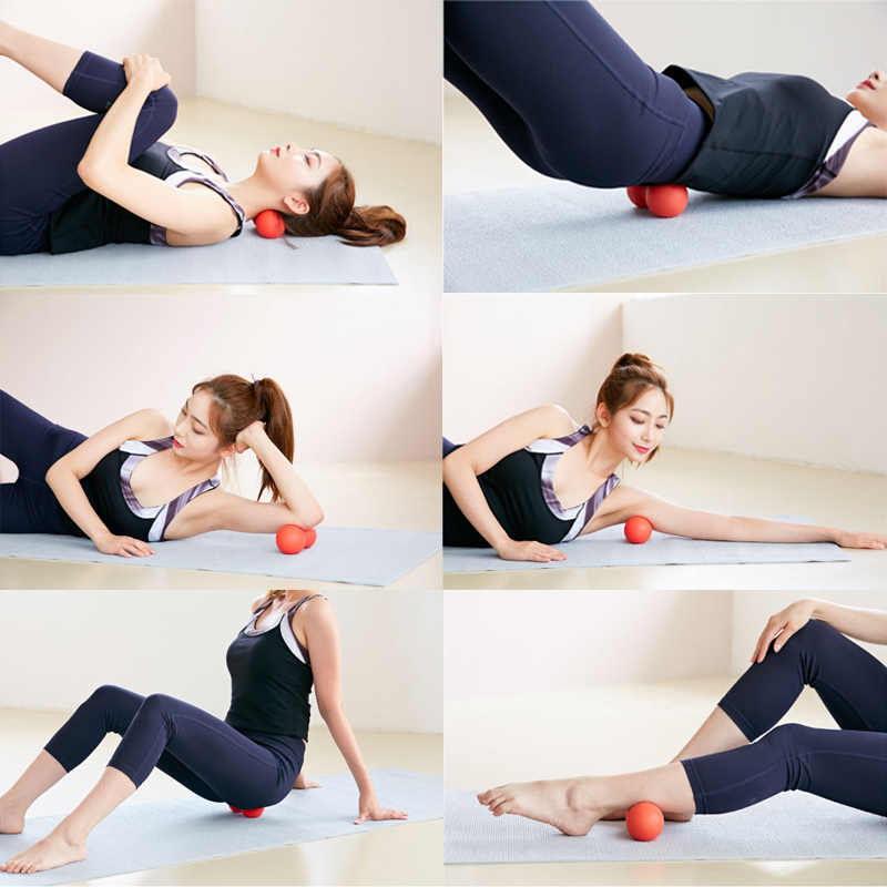 ksone花生球筋膜球健身瑜伽颈椎深层肌肉放松健身球