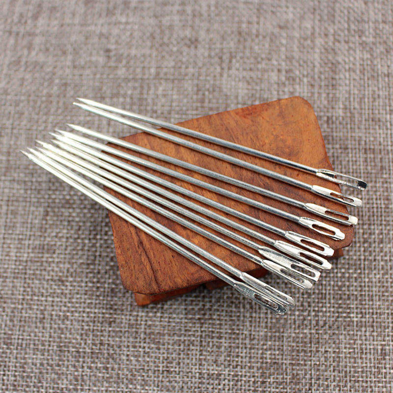 打包麻袋针铁针编织袋蛇皮皮袋封口针长针大号大孔针