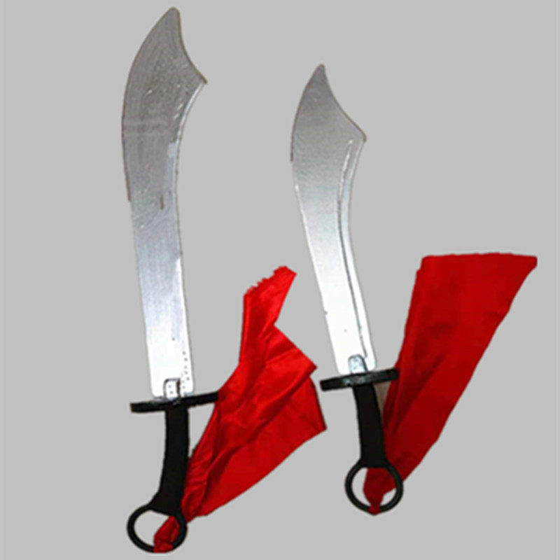 大刀红军影视演出道具抗日木制仿真红色娘子军更多剑道配件