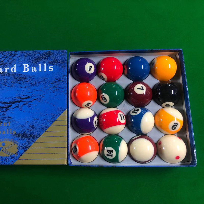 台球水晶球八球标准一套桌球8号美式用品大全台球