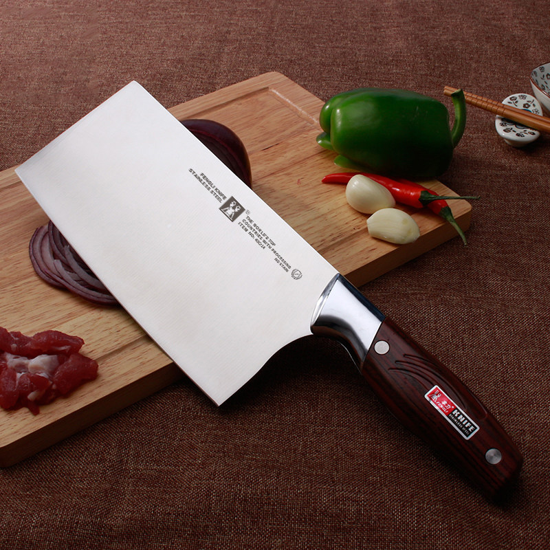 家用不锈钢切片厨房菜刀菜板套装丰力切菜刀斩骨刀菜刀