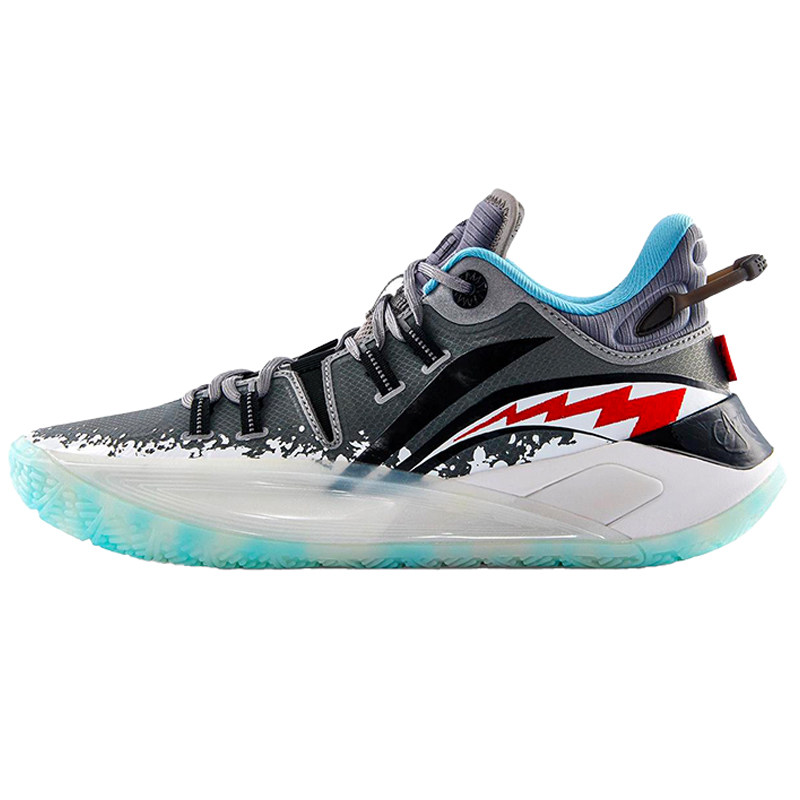 lining李宁男鞋cj2麦科勒姆大白鲨实战运动篮球鞋abas0014