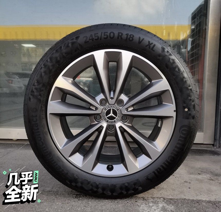 适用新款奔驰v260轮毂18寸原厂钢圈商务车改装轮毂