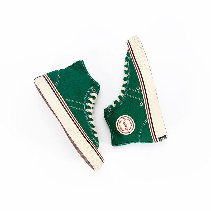 情侣女男鞋 复古久留米日系millreef高帮冈山vintage硫化潮帆布鞋