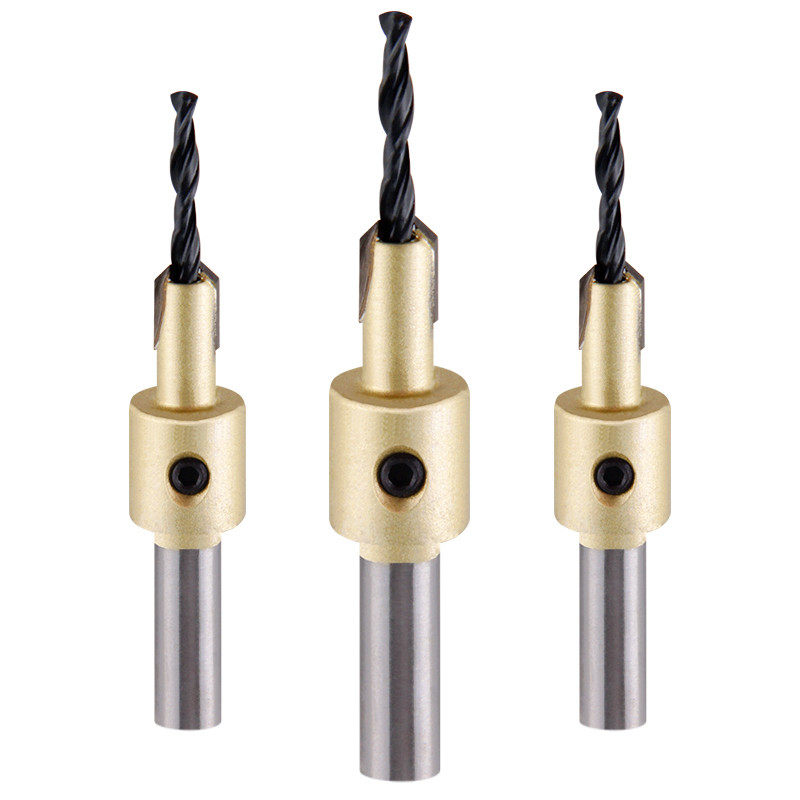 沉头孔钻头木工新型钻引孔开孔螺丝打孔扩孔器深孔扩孔钻