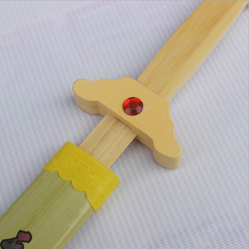 木制玩具竹质青龙剑儿童刀剑木刀竹剑木剑木头其他户外休闲玩具