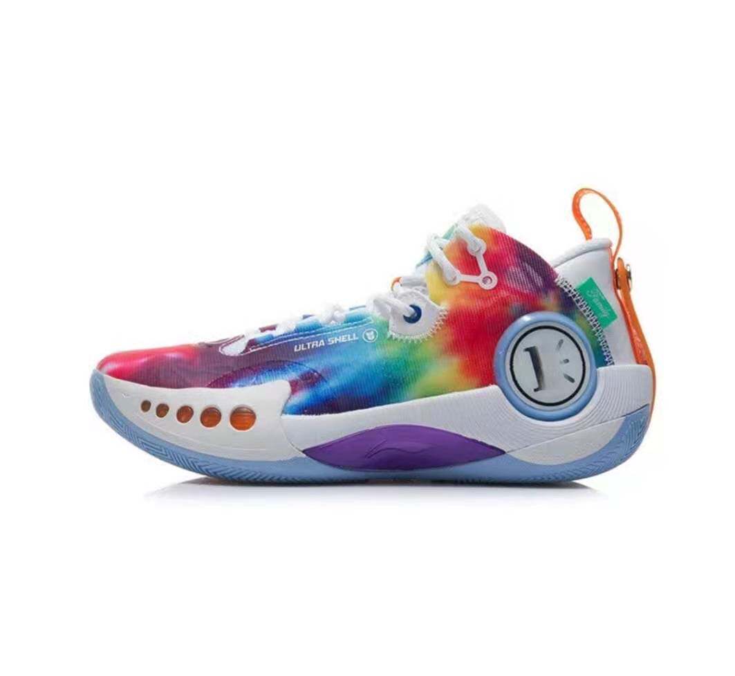 lining李宁特价处理韦德之道幻影白粉反光减震篮球鞋