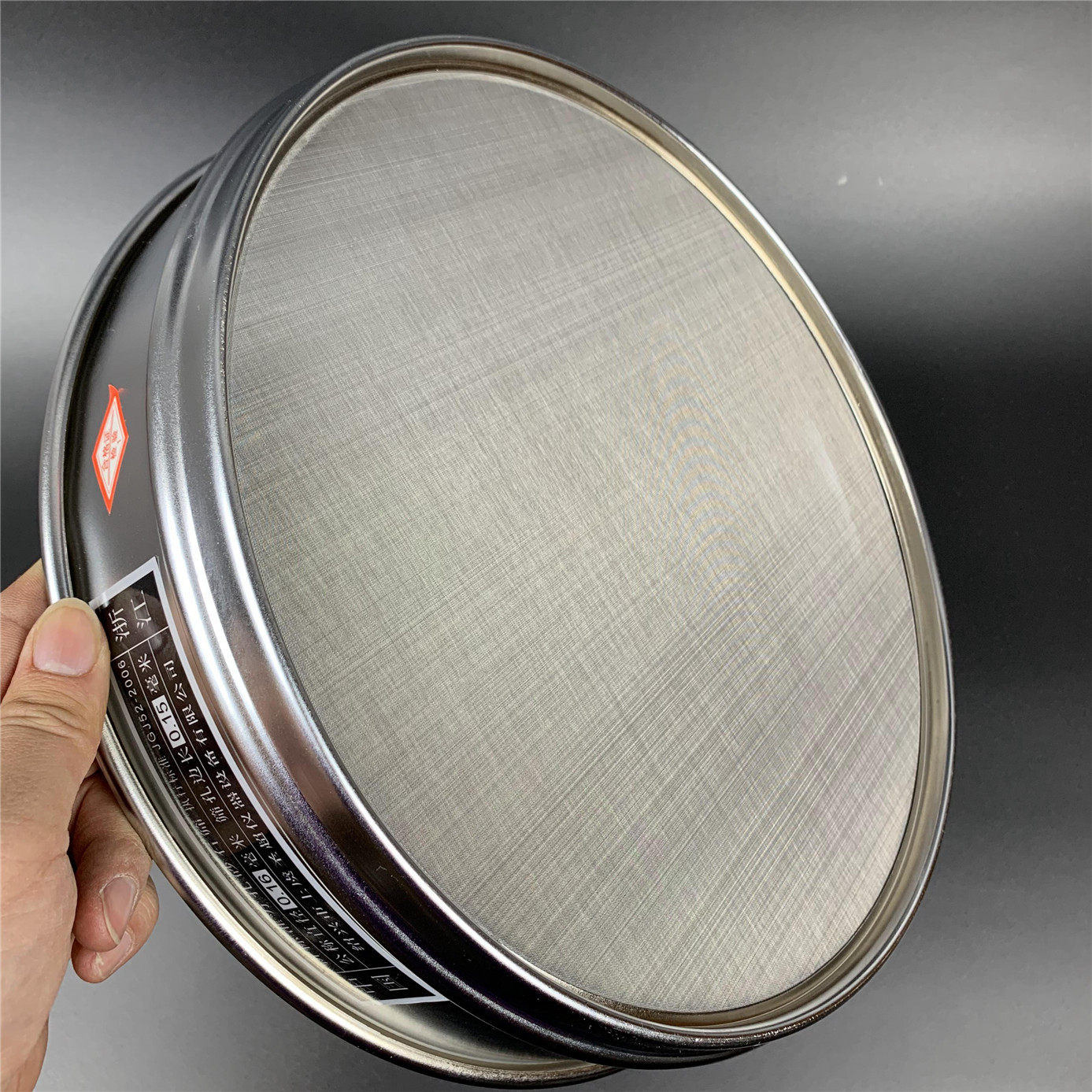 新标准方孔砂石筛石子筛土壤筛30公分标准筛 沥青集料筛 冲框筛