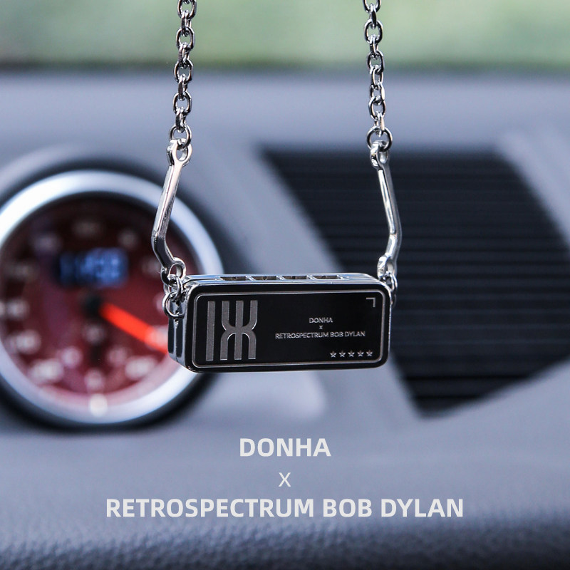 抖音音爆bobdylan鲍勃迪伦联名口琴项链男女吹奏项链