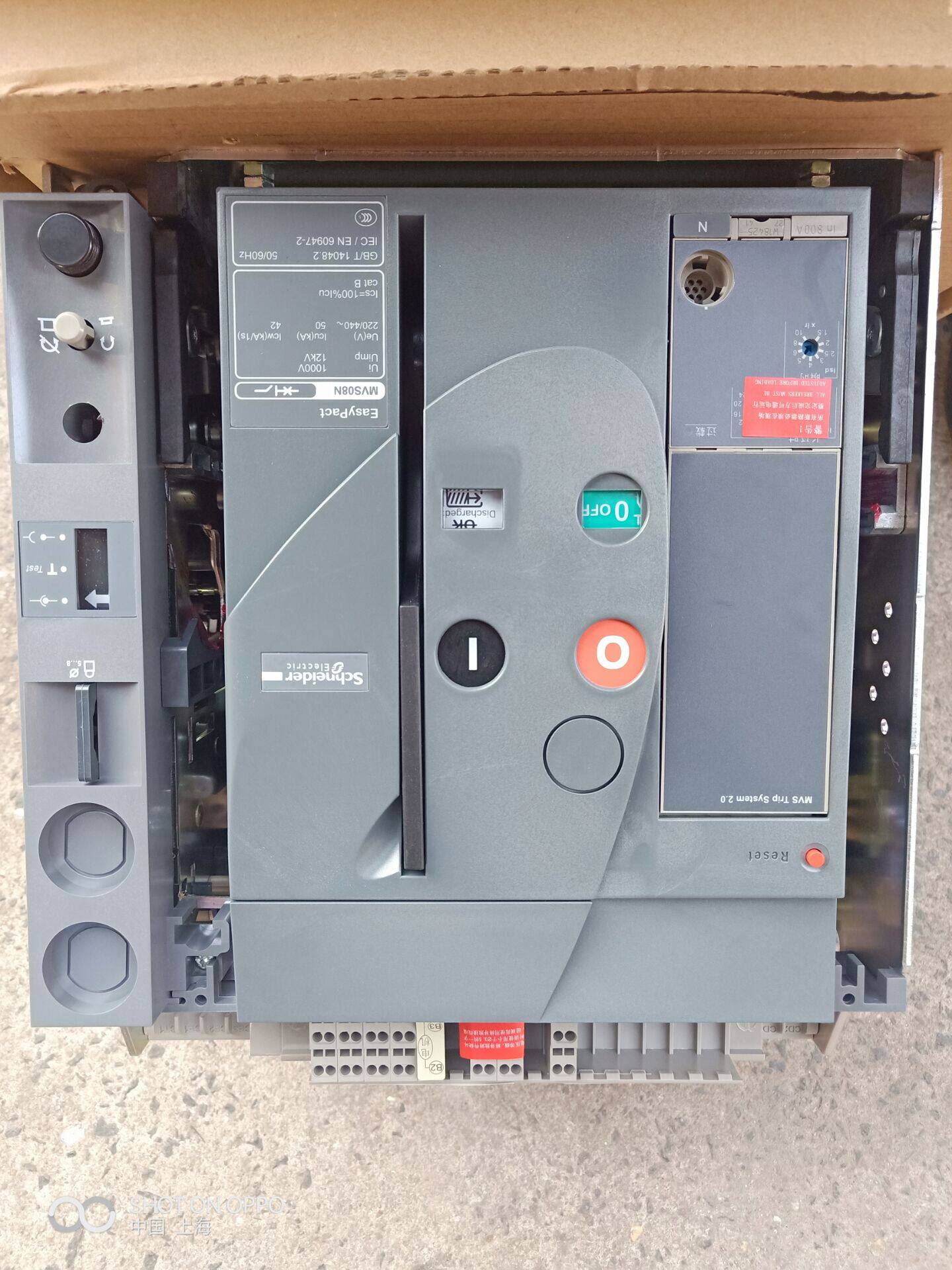 施耐德空气开关mvs04n3d20现货销售400a抽屉电动储能低压断路器