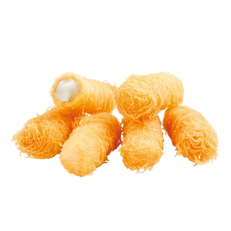 金丝凤梨酥面线榴莲酥椰奶酥油炸小吃冷冻半成品茶餐厅甜品糕点心