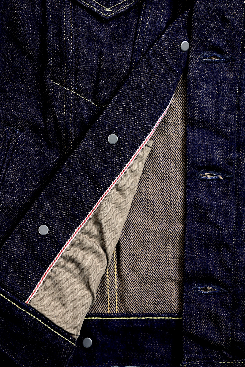 日本oni鬼牌oni02527p20thmoca20周年20oz三代牛仔休闲外套夹克