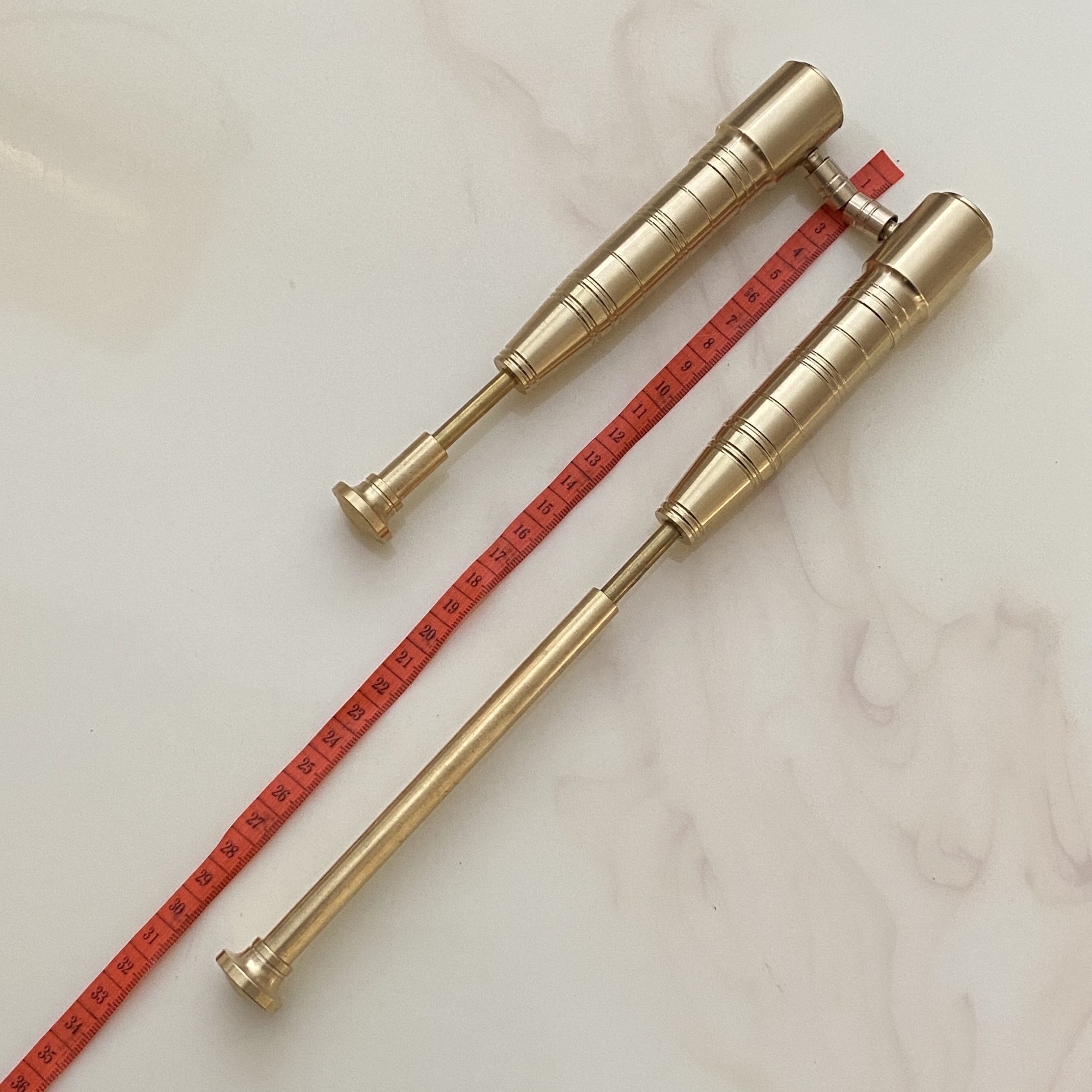 手工纯铜加长火把火炬螺丝推拉扛把子打火机多功能户外创意搞怪