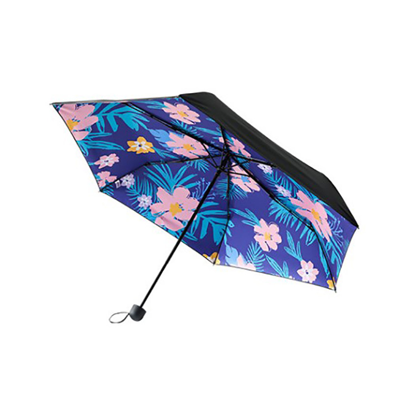 miniso名创优品繁花花满园折伞遮阳伞伞