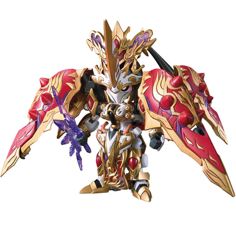 万代高达拼装模型q版bb战士sd 三国创杰传 09 貂蝉刹帝利敢达