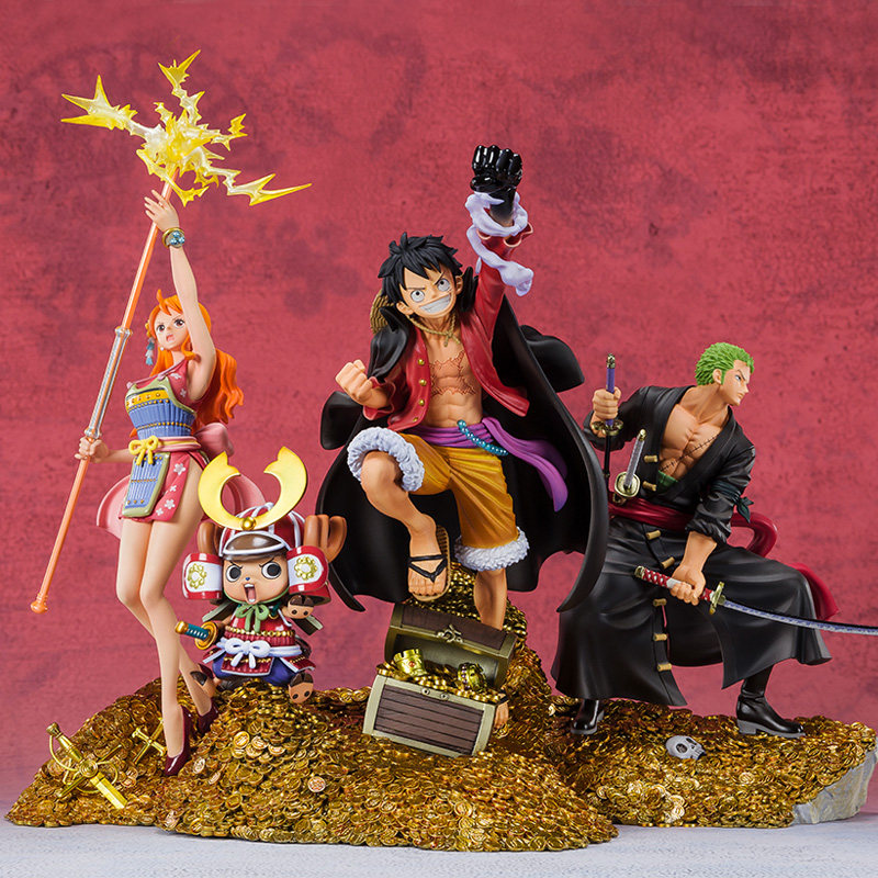 预定万代海贼王手办figuartszero大海海贼百景路飞手办