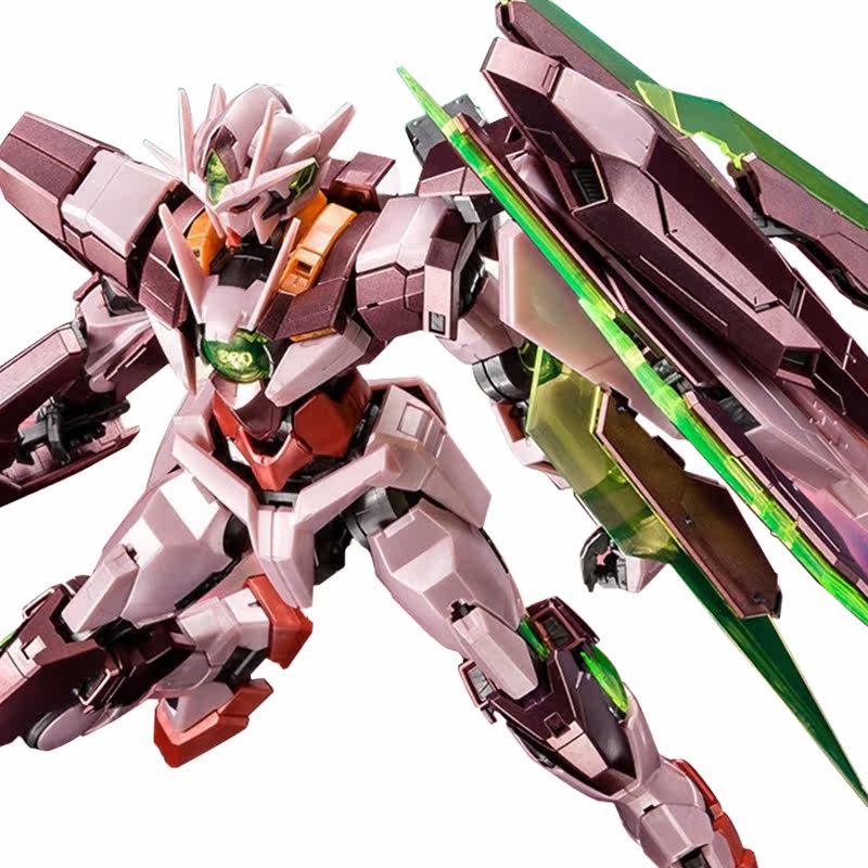 万代高达模型mg 1/100 pb限定 00q 量子敢达 特别版三红配色现货
