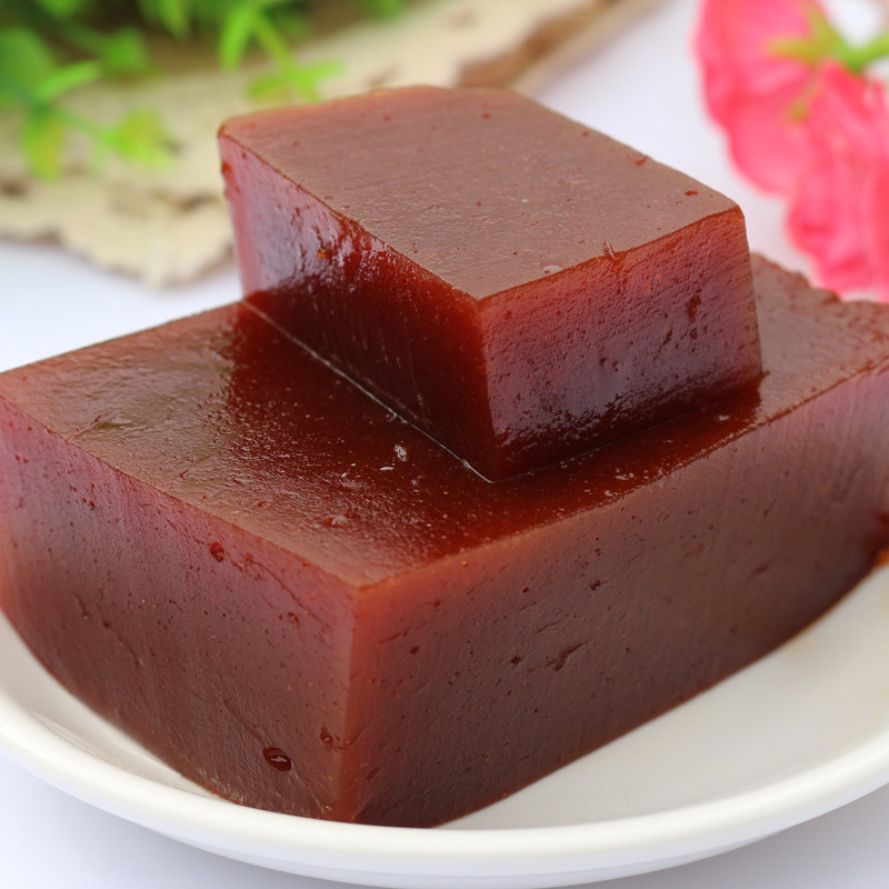 河南新乡辉县南太行特产苏阳大块山楂金糕200g*5无核酸甜零食包邮