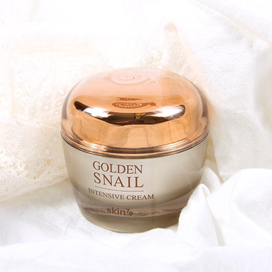 韩国skin79黄金金蜗牛修复保湿抗皱美白淡斑痘印乳液