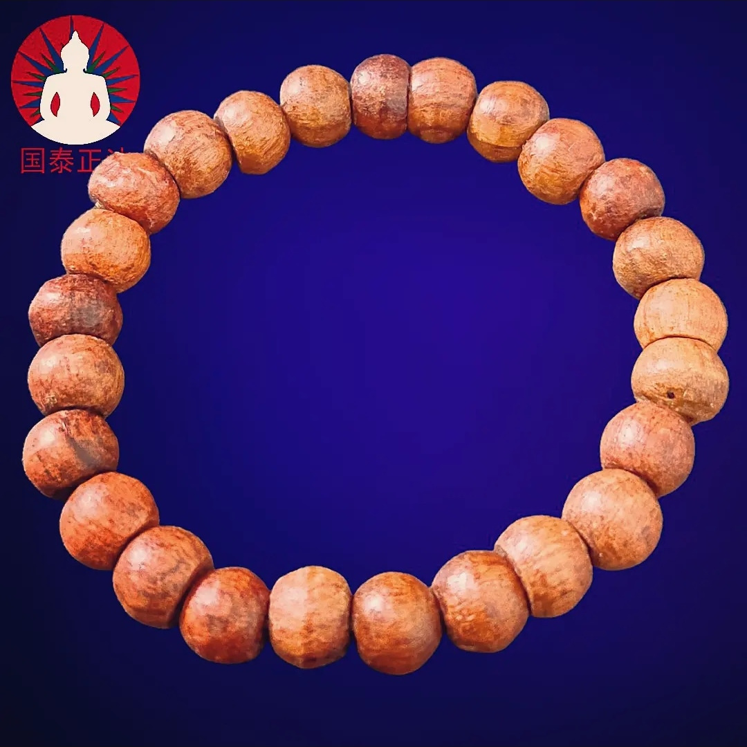 国泰正法佛牌古巴文春老念珠手串佛珠手镯手环泰国特色