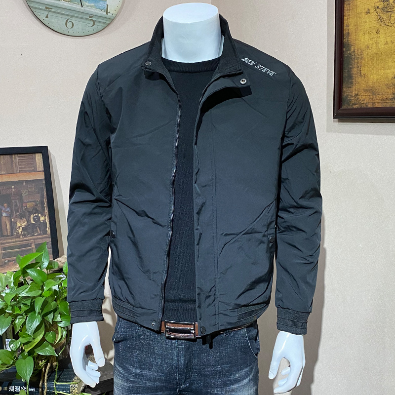 男士外套2022春秋季新款韩版潮流短款修身青年工装休闲帅气夹克男