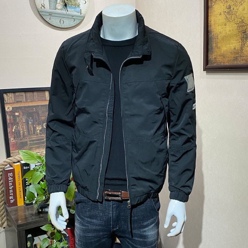 男士外套春秋新款男装春季韩版潮流休闲工装上衣服秋冬百搭夹克男