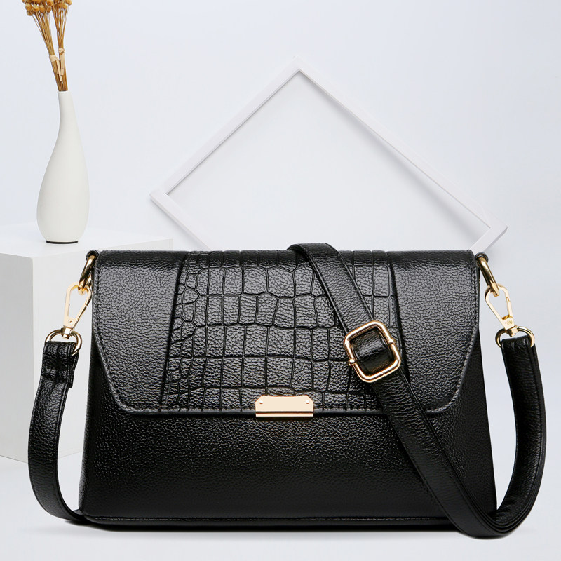 中老年40岁送给妈妈生日的包包真皮女包单肩斜挎包女士母亲包大气