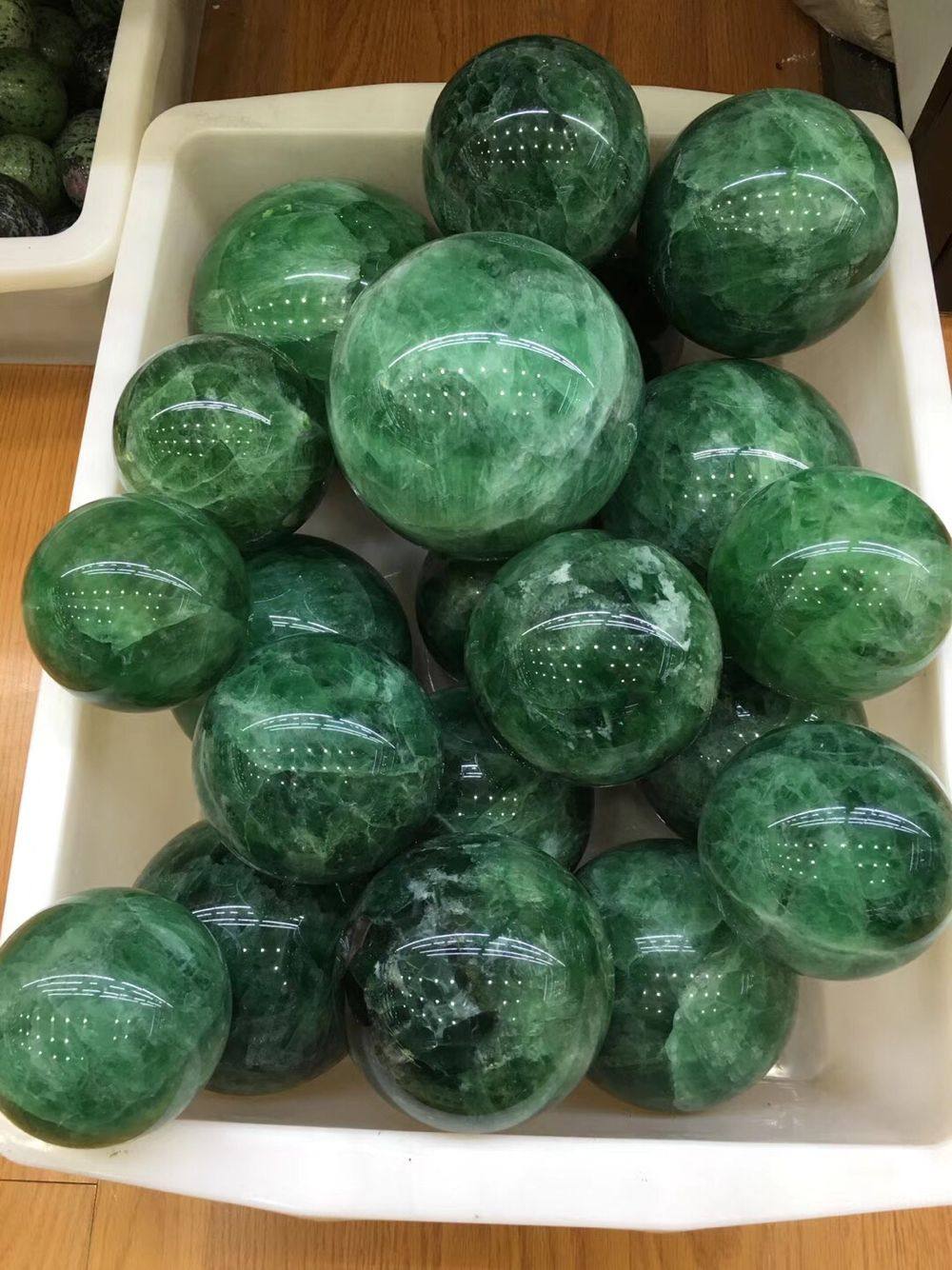 天然萤石摆件绿水水晶家居摆设工艺品摆件