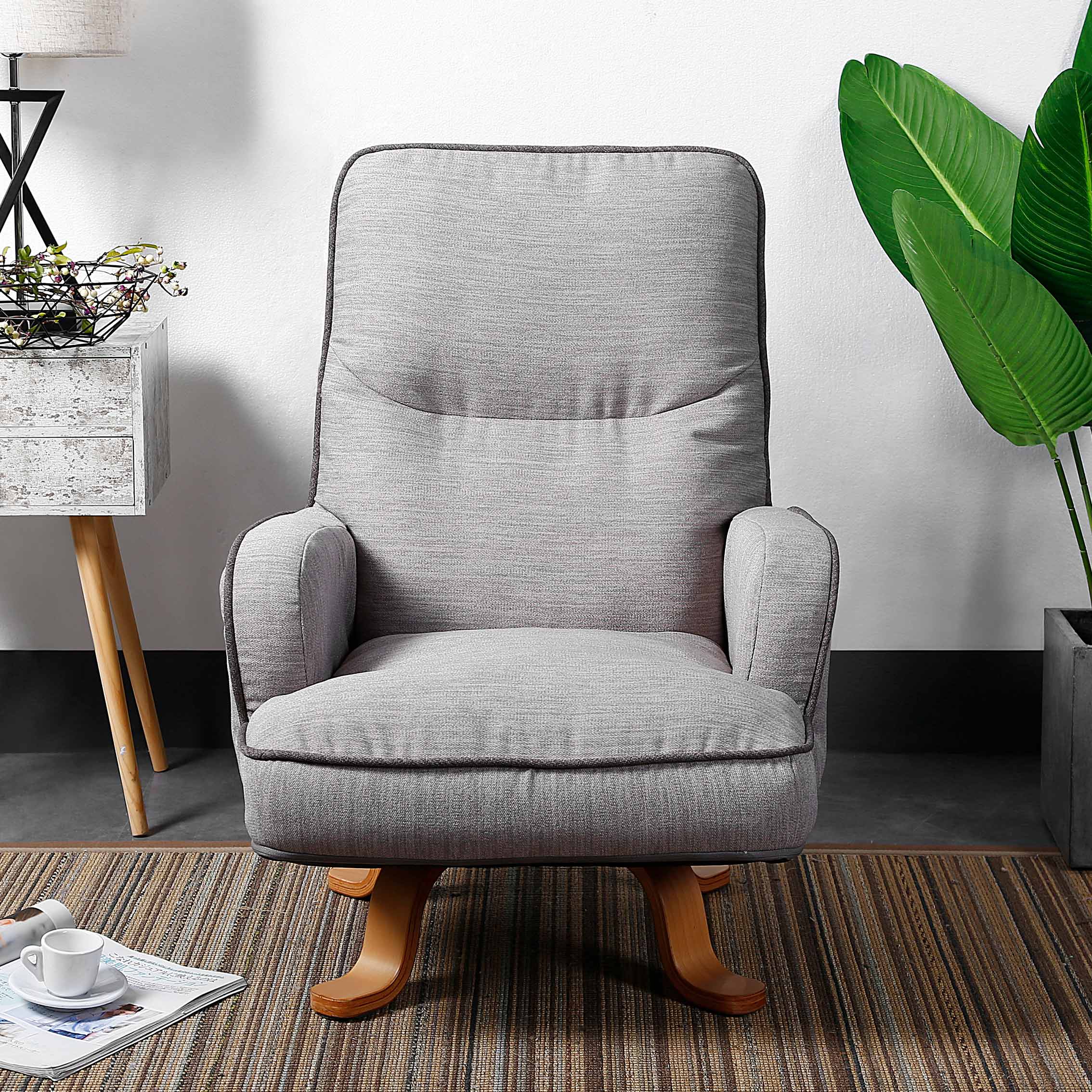 沙发懒人折叠布艺户型小户日式椅子喂奶单人懒人沙发