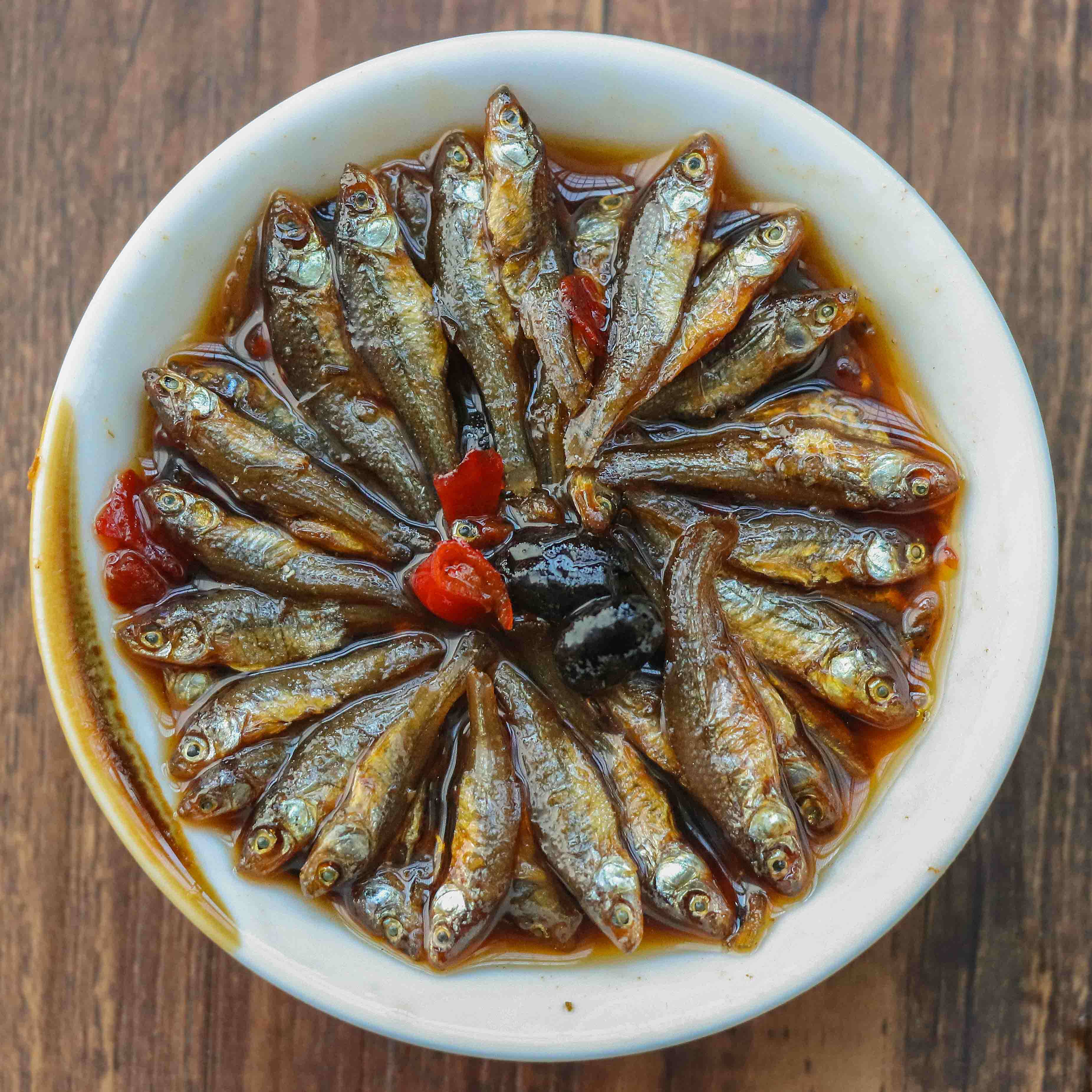 湖南特产香辣豆豉小鱼仔长沙火焙鱼毛毛鱼下饭菜小鱼干零食即食