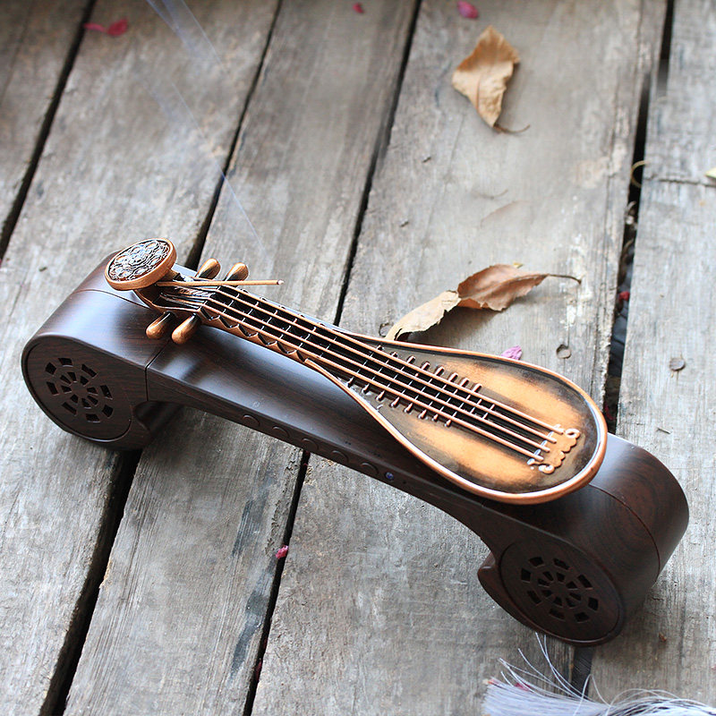 琵琶古琴音乐香插香器茶道摆件卧香炉香具线香炉