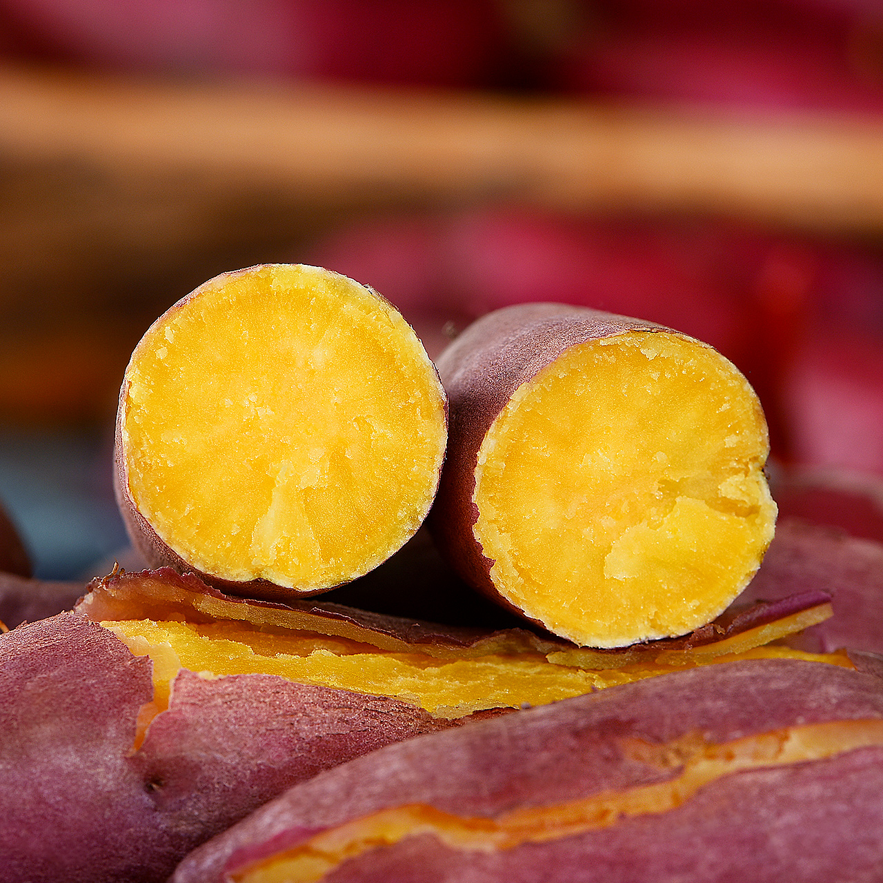 临安天目山小香5斤新鲜红薯板栗番薯手指地瓜番薯