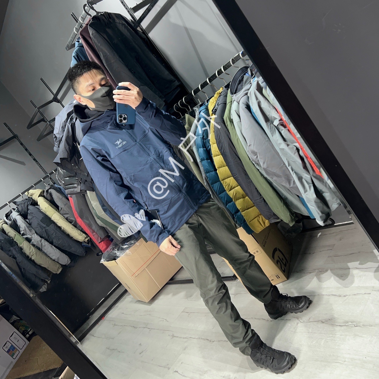 21款始祖鸟Arcteryx Gamma LT 春秋轻量休闲防风软壳夹克17307